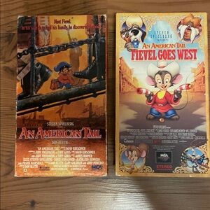 An American Tail VHS Set